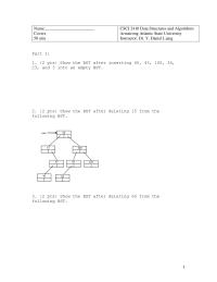 Programming Languages Chapter 25 Homework The Visit The Left Subtree The