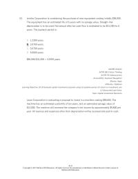 Accounting Chapter 26 Refer The Information Above The Payback