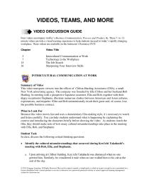 Communications Part 3 Homework Ella and Rob were confused when Mr. Takahashi