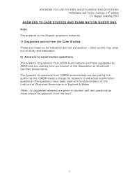 Accounting Chapter 1 These are meant to be indicative and not exhaustive