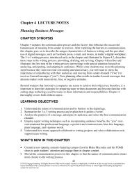 Communications Chapter 4 Homework Necessity Permanent Record Cost The Channel Degree