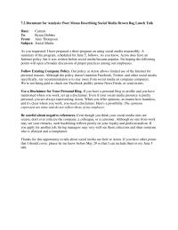 Communications Chapter 7 Homework Even Your Social Media Presence Purely Personal