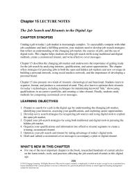 Communications Chapter 15 Homework Candidates Can Expand Their Personal Networks Through