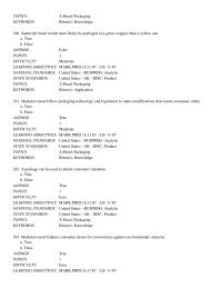Marketing Chapter 11 There Was Lot Discussion About How Best