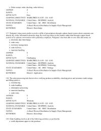 Marketing Supplement L A commonly used computerized means of integrating