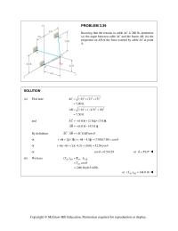Chapter 3 Homework&nbsp;The triangular plate ABC is supported by ball-and-socket