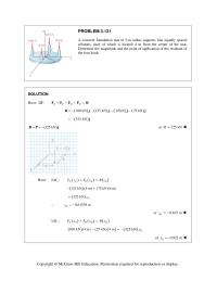 Chapter 3 Homework A concrete foundation mat of 5-m radius supports four
