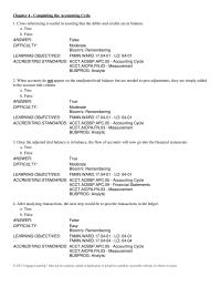 Chapter 4 Cross-referencing is useful in assuring that the debits