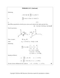 Chapter 3 Homework A wrench can be replaced with two forces chosen in such