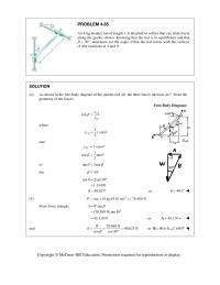 Chapter 4 Homework Knowing That Cable Horizontal And That The