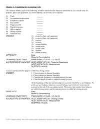 Chapter 4 Indicate whether each of the following would be reported