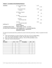 Chapter 5 Journalize the entries for the seller and the buyer