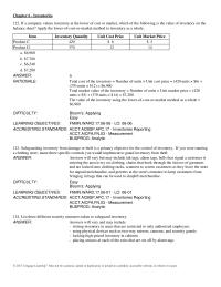 Chapter 6 If a company values inventory at the lower of cost or market