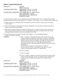 Chapter 7 Identify Each The Following Reconciling Items