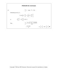 Chapter 5 Homework Locate the y coordinate of the center of gravity