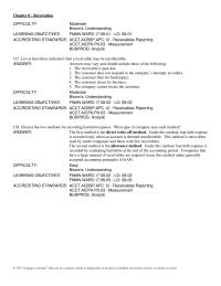 Chapter 8 Brown Company Has Credit Balance 2275 Allowance