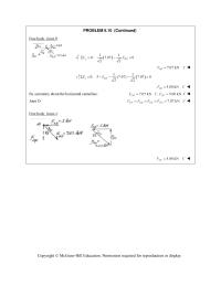 Chapter 6 Homework By symmetry about the horizontal centerline