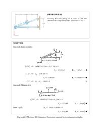 Chapter 6 Homework Knowing That The Combined Weight The Pipe