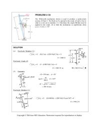 Chapter 6 Homework The Whitworth mechanism shown is used to produce&nbsp;