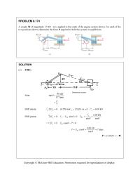 Chapter 6 Homework We note that AB, BC, and FG are two-force members