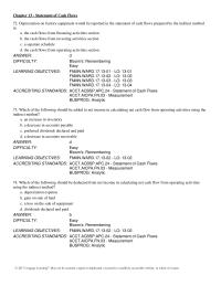 Chapter 13 The Net Income Reported The Income Statement