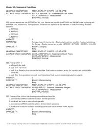 Chapter 13 Identify whether it would be disclosed as an operating
