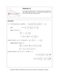 Chapter 7 Homework Pand B Draw The Shear And Bendingmoment