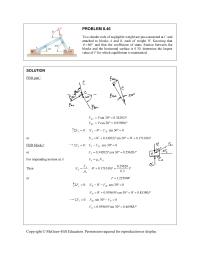 Chapter 8 Homework For Motion Impending Right From Solution Prob