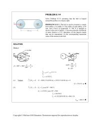 Chapter 8 Homework The speed of the brake drum shown is controlled by