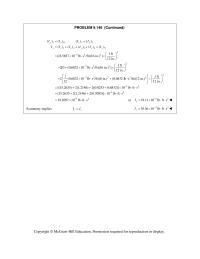 Chapter 9 Homework Solution First Compute The Mass Each Component