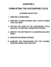 Chapter 4 Homework Journalizing And Posting Closing Entries Required Step