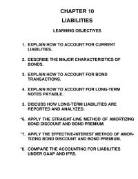 Chapter 10 Homework Also The Company Must Repay The Principal