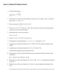 Chapter 13 Sketch the curve of the vector function, and indicate the orientation
