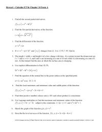 Chapter 14 A family of parallel planes with normal vector
