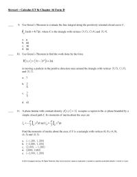Chapter 16 A thin wire is bent into the shape of a semicircle