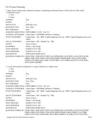 Finance Chapter 19 Many leases written today combine the features of operating