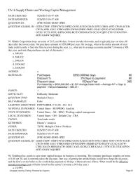 Finance Supplement L Hinkle Corporation buys on terms of 2/15, net 60 days