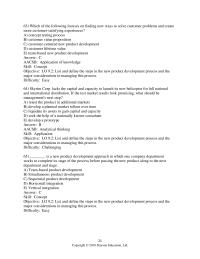 Marketing Chapter 9 Which of the following focuses on finding new ways