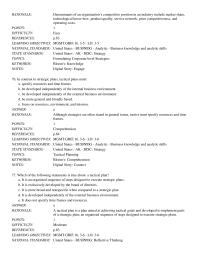 Management Chapter 3 Which of the following statements is true about a tactical