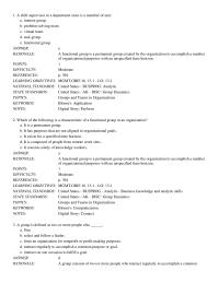 Management Chapter 13 A shift supervisor in a department store is a member