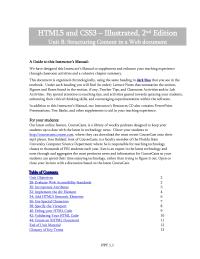 Reference Unit B Homework Manual Unit Page One The Most