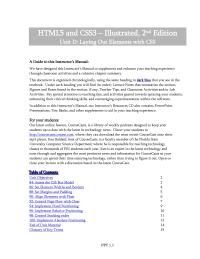 Reference Unit D Homework Also Explain What Elements Content Extends Beyond