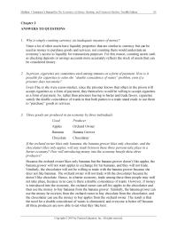 Economics Chapter 3 Homework However The Above Example Shows That Some