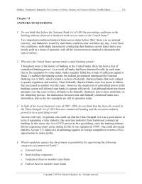 Economics Chapter 11 Homework Canada Less Competitive Than The Commercial Banking