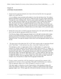 Economics Chapter 22 Homework United States The United Kingdom The Difference