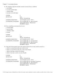 Chapter 5 The subsidiary ledger that includes customer account activity