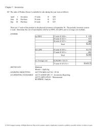Chapter 7 The units of Product Green-2 available for sale during the year