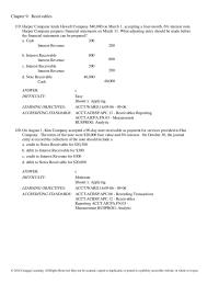 Chapter 9 Harper Company lends Hewell Company $40,000 on March 1