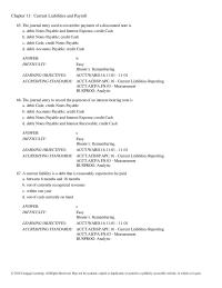 Chapter 11 The journal entry used to record the payment of a discounted note