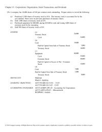 Chapter 13 A company has 10,000 shares of $10 par common stock outstanding